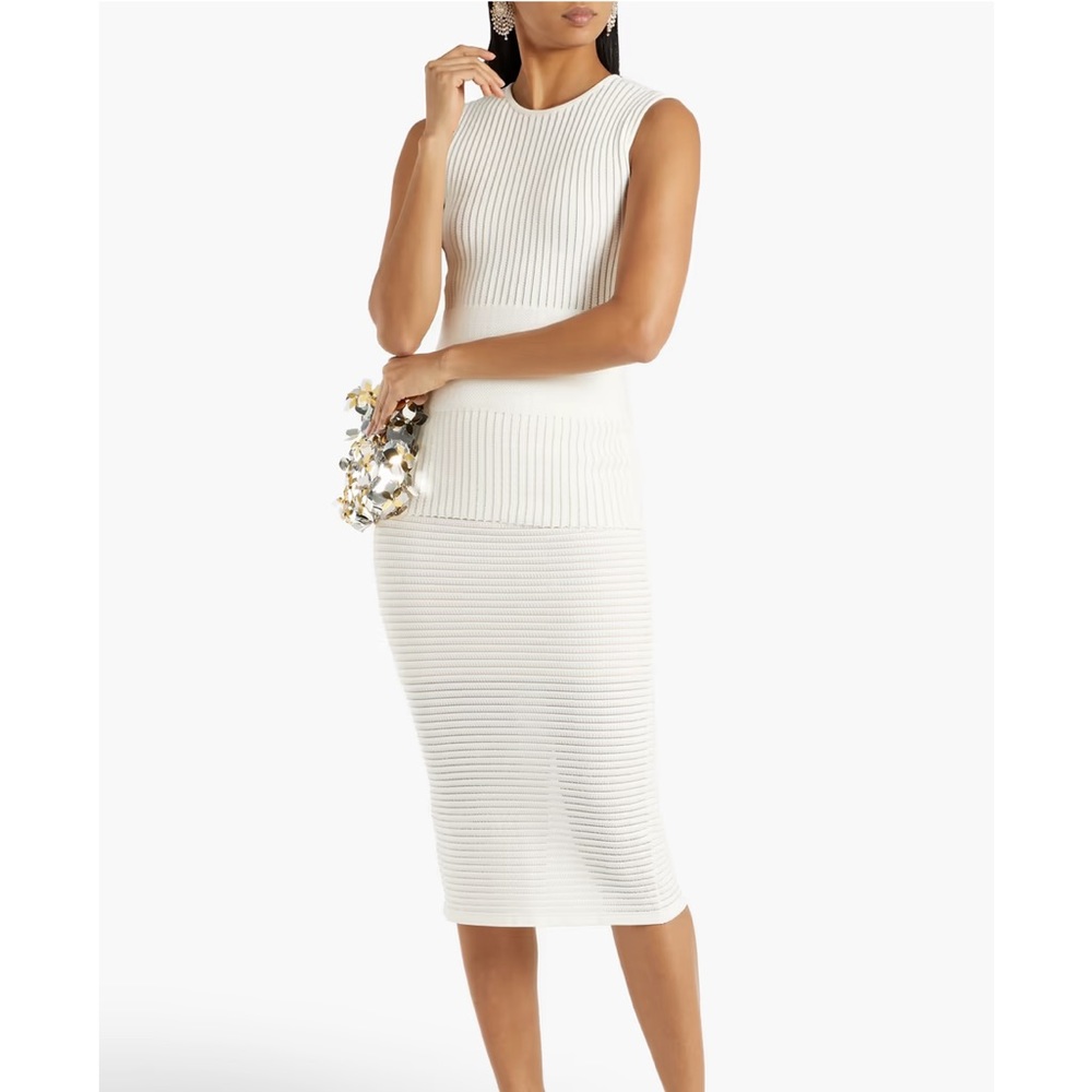 Hervé Léger white bandage top